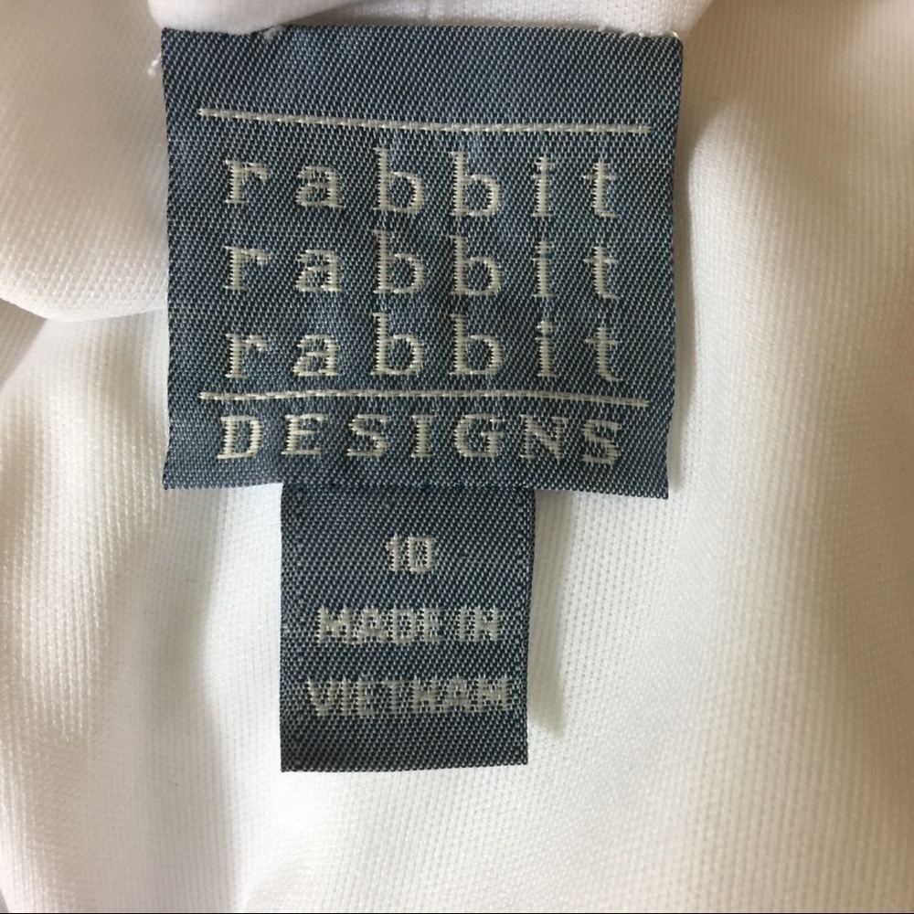 EUC Rabbit Rabbit Rabbit. White Lace Dress. Sz. 10 - Picture 7 of 8